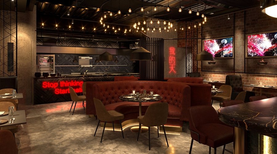 Elegancko urządzone i komfortowe wnętrze strefy lounge